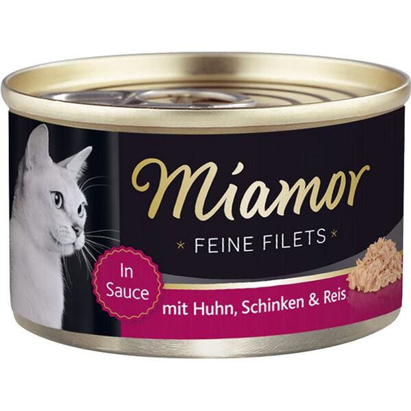 Miamor Miamor Feine Filets puszka Kurczak i szynka - 100g