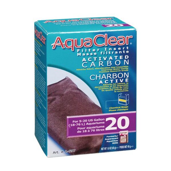 Hagen AQUA CLEAR WKŁAD MINI/20 WĘGIEL