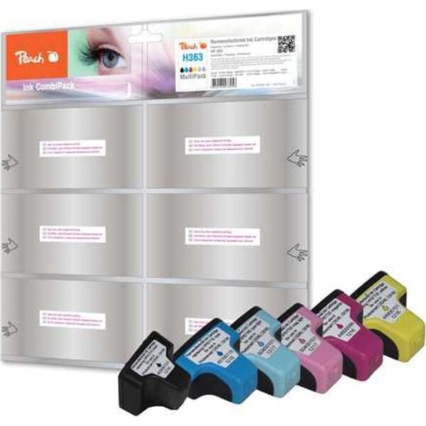 Tusz Peach Patrone Peach SparPack HP NR.36 bk,2xc,2xm,y Comp. - PI300-507