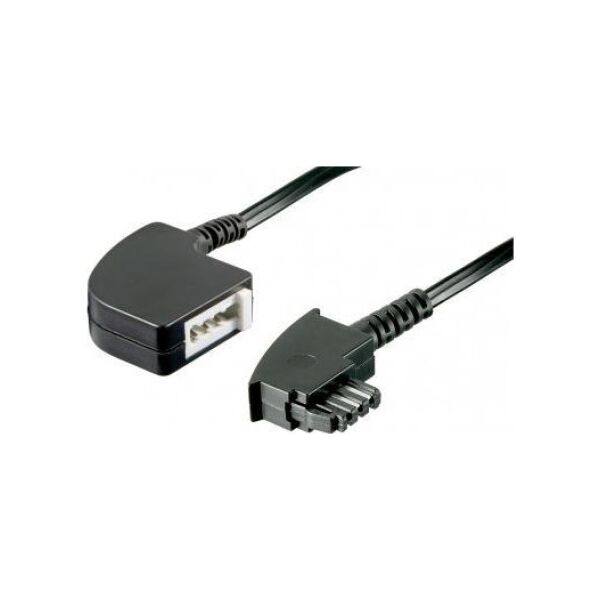 Goobay goobay TAE-F Verlängerung 4-pol. 3m bl - 50242