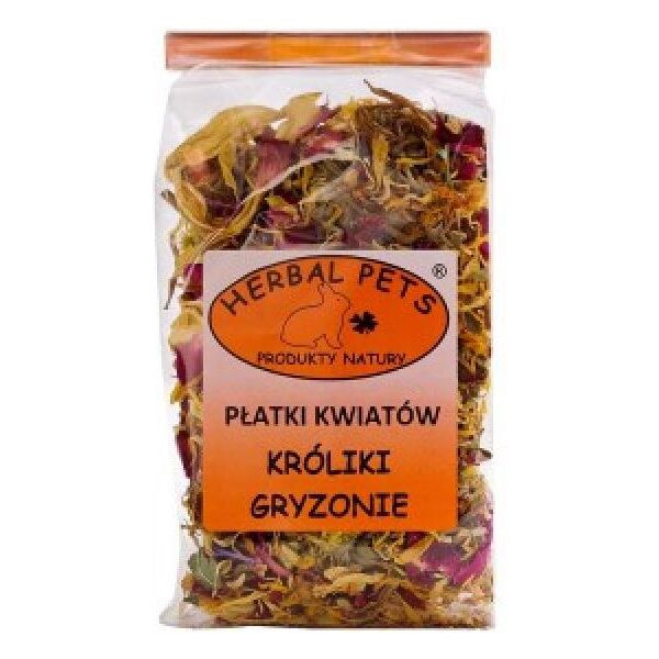 Herbal Pets PŁATKI KWIATÓW GRYZONIE