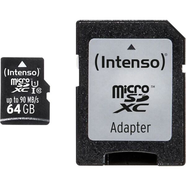 Karta Intenso Professional MicroSDXC 64 GB Class 10 UHS-I/U1  (3433490)