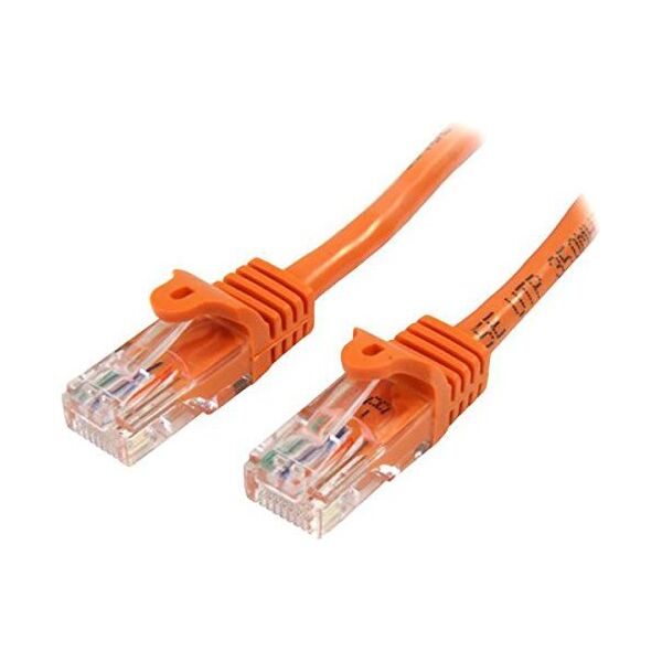 StarTech Patchcord, Cat5e, 0.5m, pomarańczowy (45PAT50CMOR)