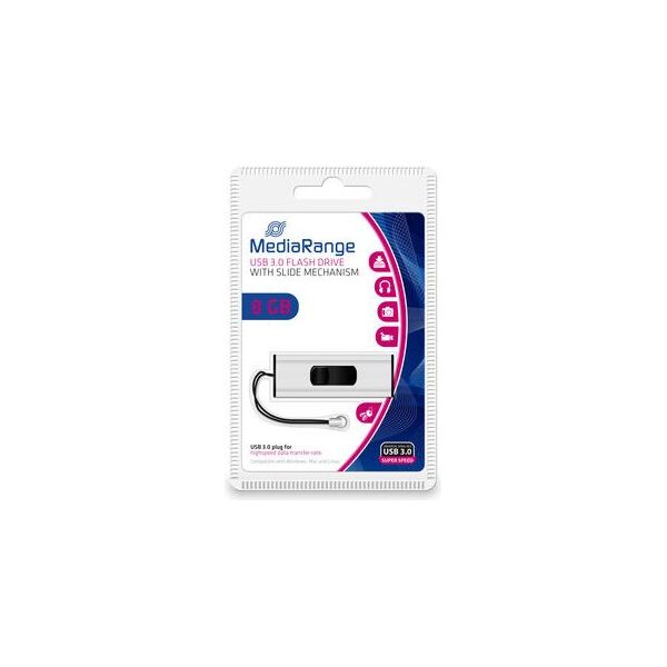 Pendrive MediaRange 8 GB  (MR914)