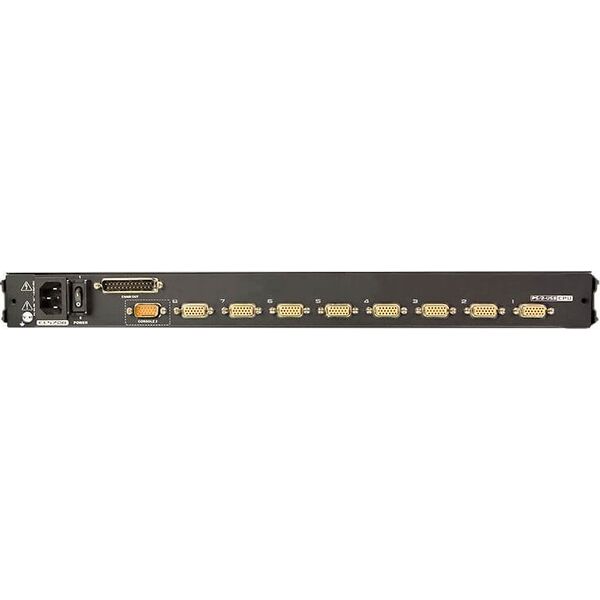 Przełącznik Aten ATEN KVM 8 port LCD 19'' + kayboard + touchpad USB-PS/2 - CL5708N-ATA-AG