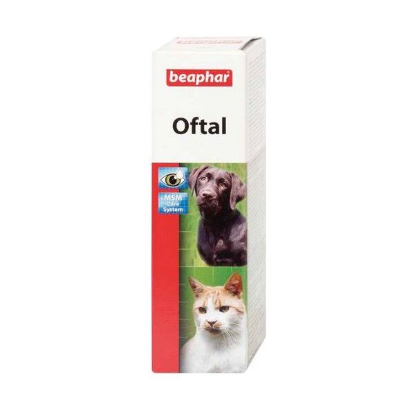 Beaphar OFTAL KROPLE DO OCZU 50ml
