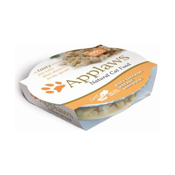 Applaws Tacka Pierś z kurczaka z kaczką - 60g