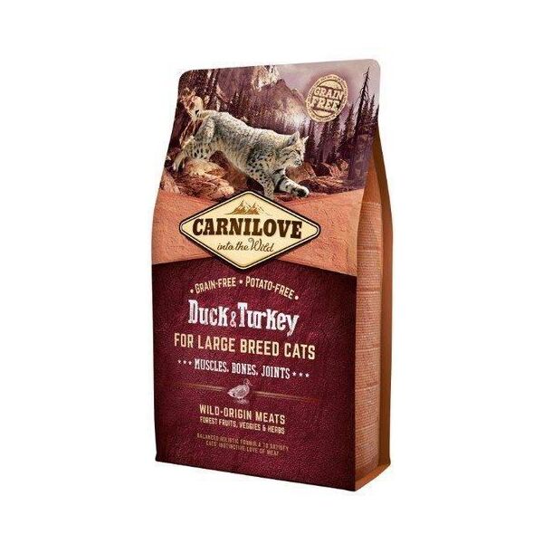 Carnilove 6kg KOT LARGE DUCK TURKEY