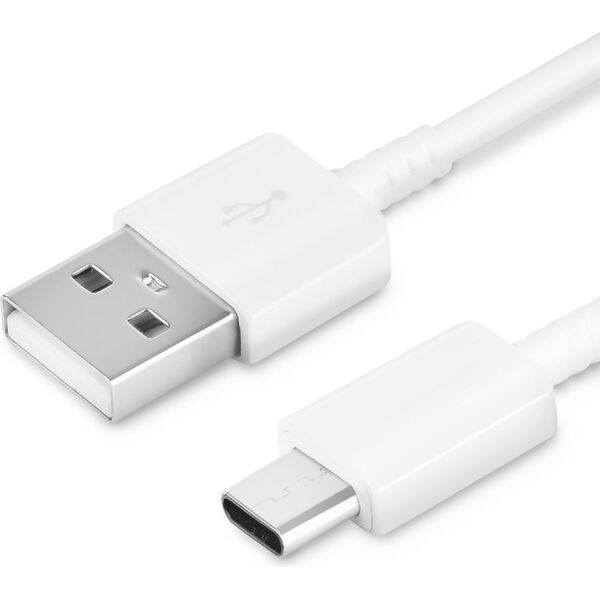 Kabel USB Samsung USB-A - USB-C 1.2 m Biały (EP-DN930CWE)