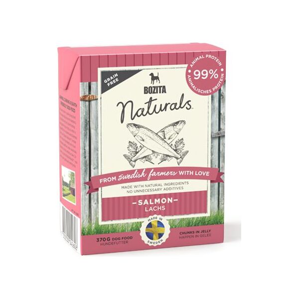 Bozita NATURALS 370g ŻEL ŁOSOŚ