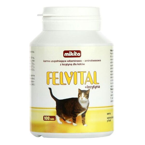 MIKITA  FELVITAL + PLUS LECYTYNA 100szt