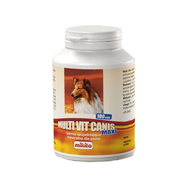 MIKITA  MULTI VIT CANIS MAXI 100szt.