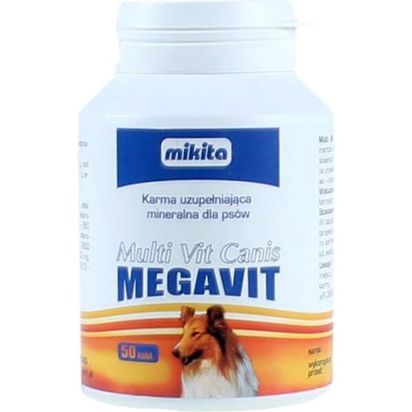 MIKITA  MULTI VIT CANIS /MEGAVIT/ 50szt