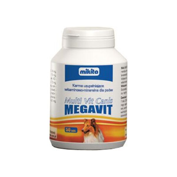 MIKITA  MULTI-VIT CANIS /MEGAVIT/150 tabletek