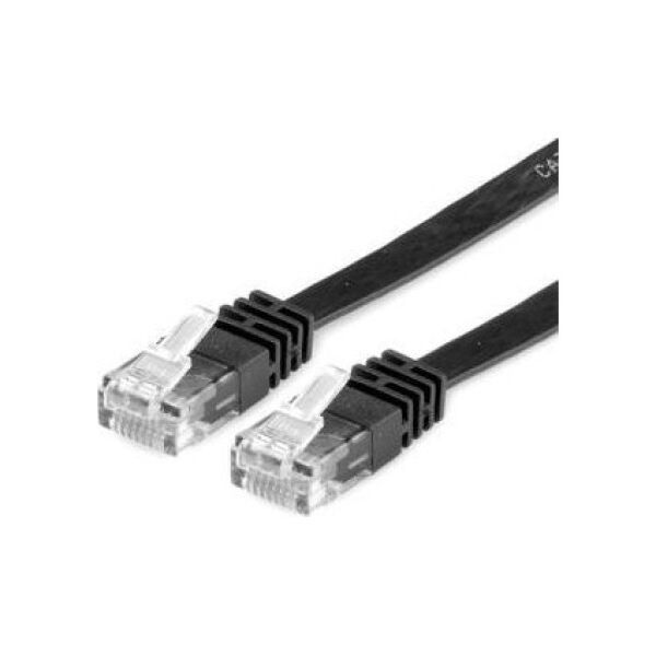 Value VALUE UTP patch cables Kat6A flat LSOH 5m 196,85Zoll - 21.99.0825