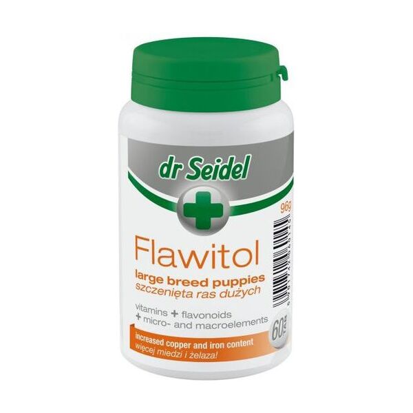 Dr Seidel FLAWITOL 60tabl. SZCZENIAKI DUŻYCH RAS