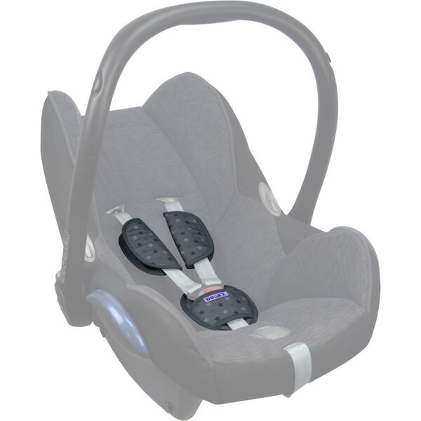 Xplorys Uniwersalne nakładki na pasy Dooky Universal Pads - Grey Stars (T-XP-126922)