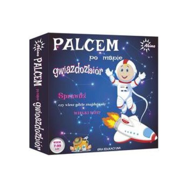 Abino Palcem po mapie Gwiazdozbiór