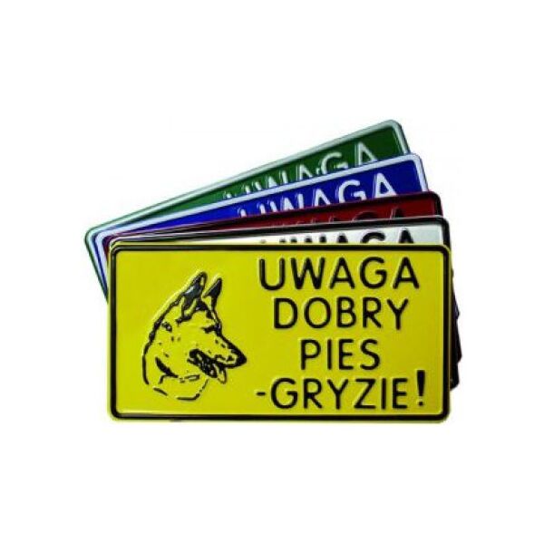 Dino Tabliczka Metalowa - Duża