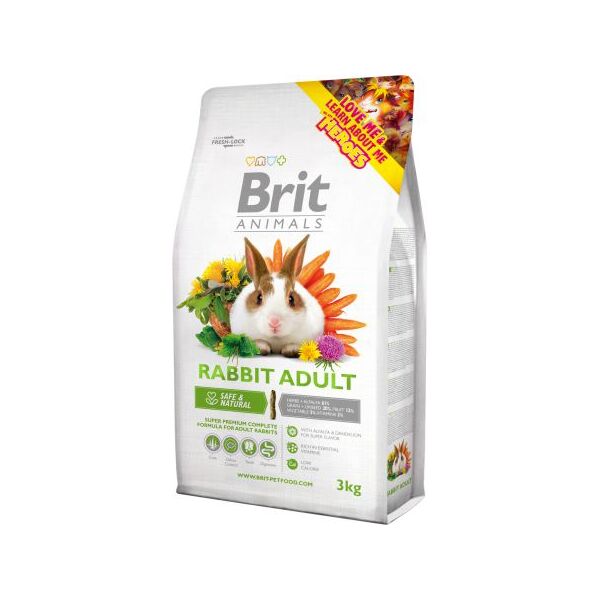 Brit ANIMALS 3kg KRÓLIK COMPLETE