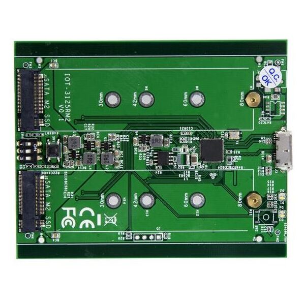 Kieszeń StarTech HDD DRIVE ENCLOSURE DUAL-SLOT - SM22BU31C3R