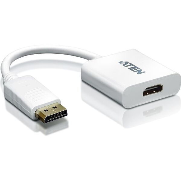 Adapter AV Aten DisplayPort - HDMI biały (VC985-AT)