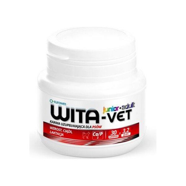 EUROWET WITA-VET 30 szt Ca/P=2 3.2g