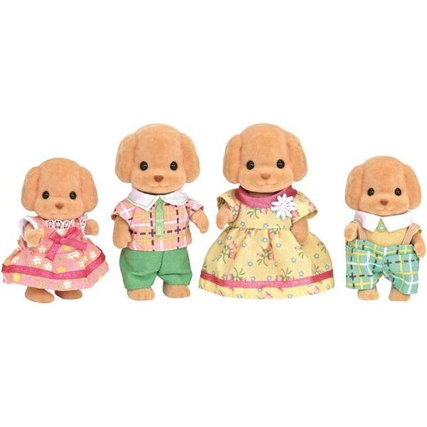 Figurka Epoch Sylvanian Families Rodzina pudli (5259)