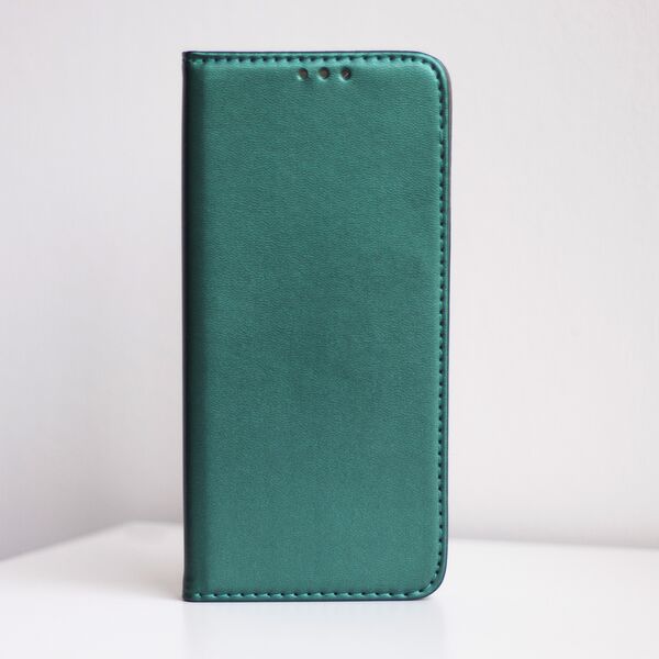 Smart Magnetic case for Samsung Galaxy S25 Ultra dark green 5906961920898