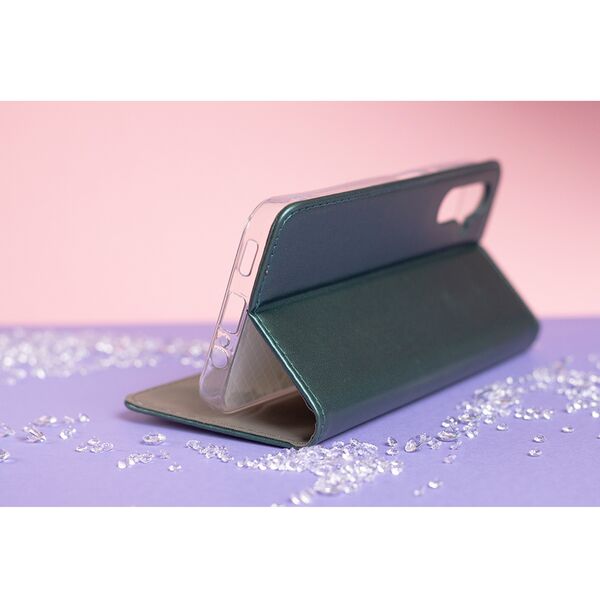 Smart Magnetic case for Samsung Galaxy S25 Ultra dark green 5906961920898