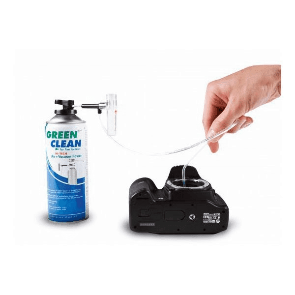 Green Clean Zestaw czyszczący sprężone powietrze + ściereczka do aparatów i kamer (SC-6200)