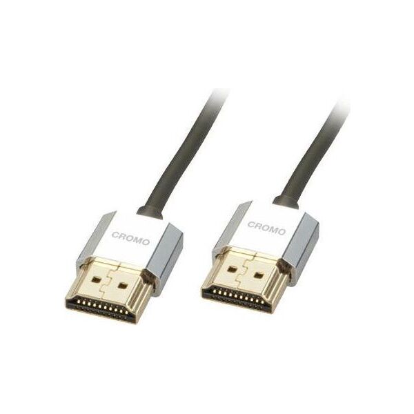 Kabel Lindy HDMI - HDMI 2m srebrny (41672)