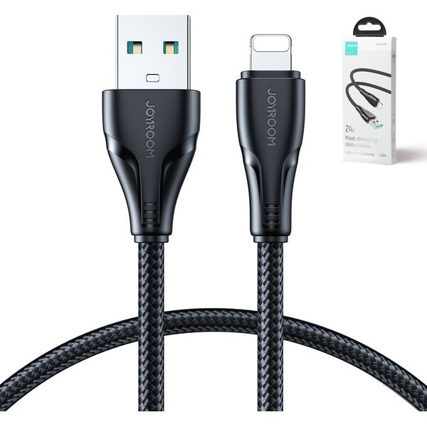 Kabel USB Joyroom USB-A - Lightning 1.2 m Czarny (JYR701)