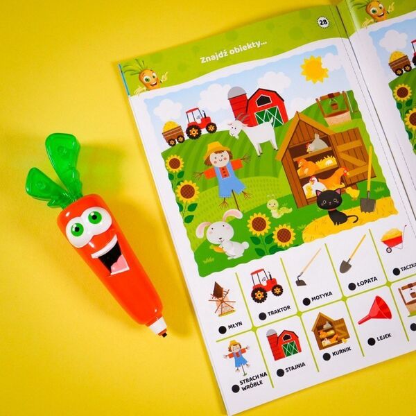 Lisciani LISCIANI CAROTINA 500 PYTAŃ FARMA