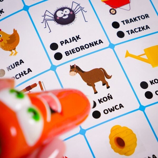 Lisciani LISCIANI CAROTINA 500 PYTAŃ FARMA