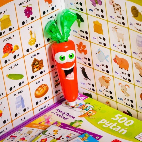 Lisciani LISCIANI CAROTINA 500 PYTAŃ FARMA