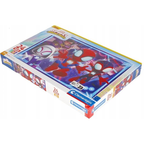 Clementoni Puzzle 24 elementy Maxi Super Kolor Spidey i super-kumple