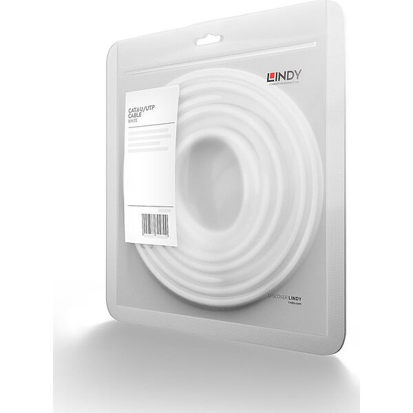 Lindy Patchkabel Cat6 U/UTP weiß 3.00m (48094)