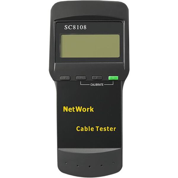 Qoltec Tester okablowania LAN, RJ45, RJ12, BNC (54279)