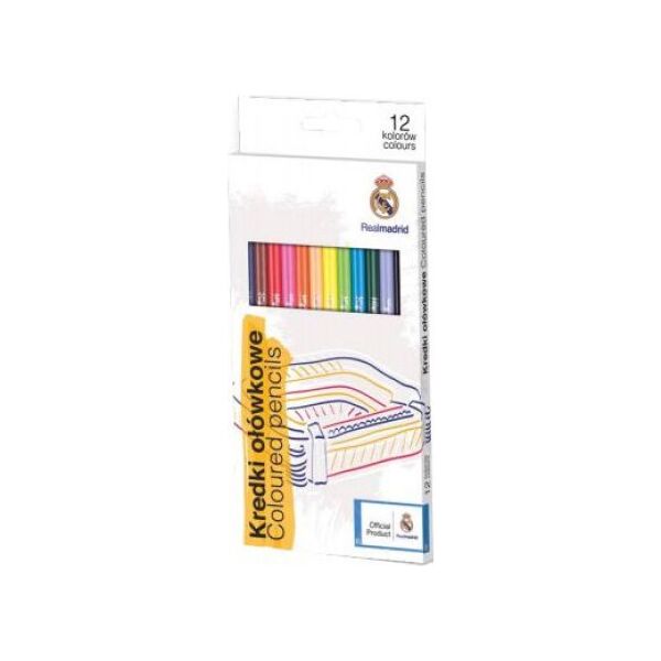Astra Kredki 12 kolorĂłw Real Madrid Color 2