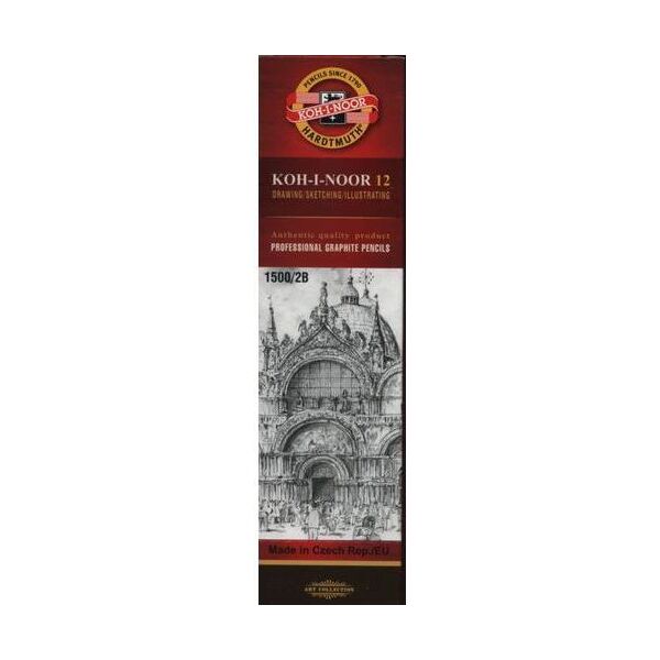 Koh I Noor Ołówek grafitowy 1500/2B