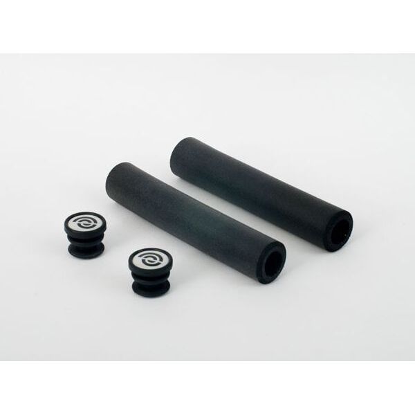 Bike Ribbon Chwyty kierownicy SIO2 SOFT GRIP silikon czarne 130mm 70g