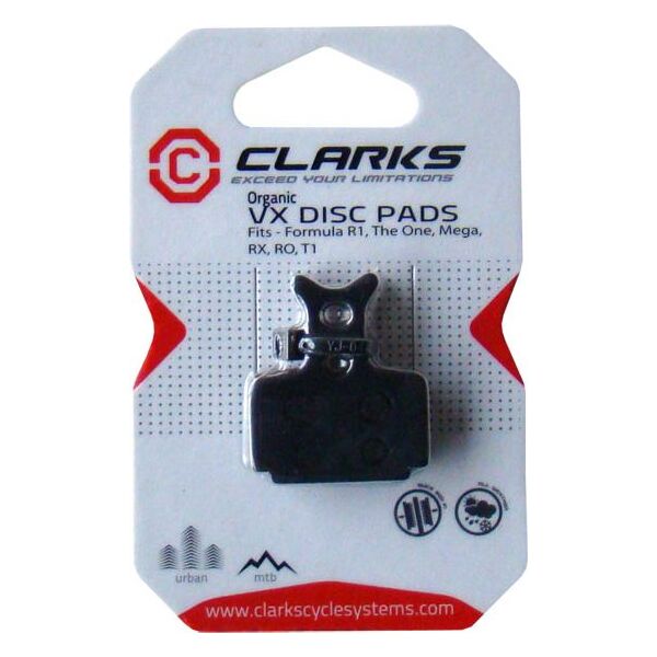Clarks Okładziny hamulcowe FORMULA (One, R1, Mega, RX, R0, T1) organiczne