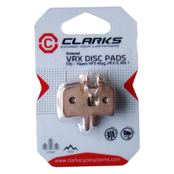 Clarks Okładziny hamulcowe HAYES (HFX-Mag, MX-1, Mag HFX-9) metaliczne spiekane