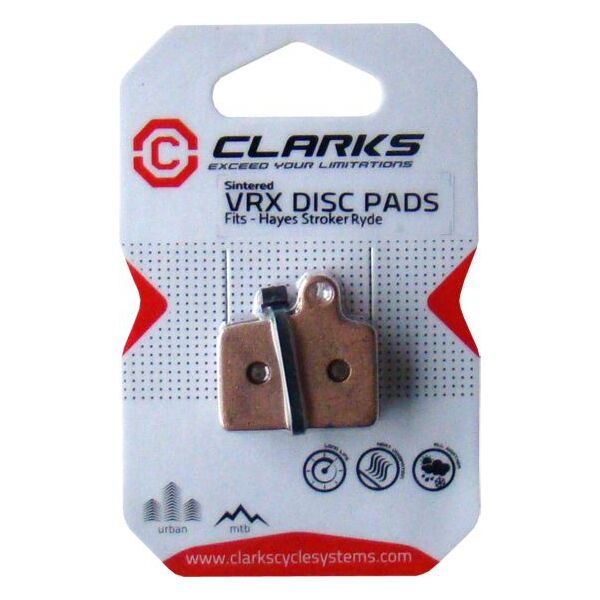 Clarks Okładziny hamulcowe HAYES (Stroker Ryde - Dyno) metaliczne spiekane