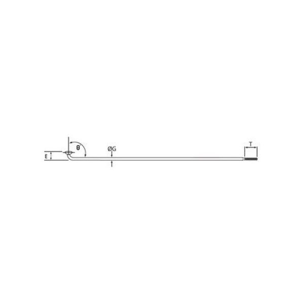 Cn Spoke Szprychy CNSPOKE 134T 2.3-2.3-2.0 stal nierdzewna 286mm czarne 72szt. - CN-134T-286C