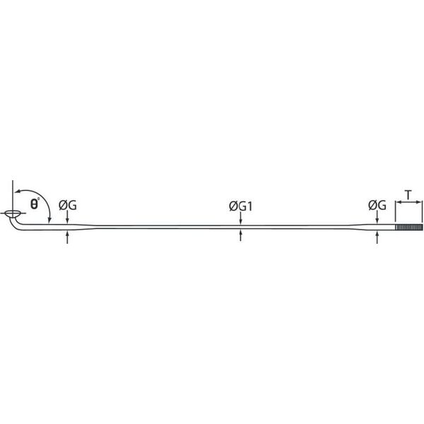 Cn Spoke Szprychy DB474 2.0-1.5-2.0 stal nierdzewna 278mm czarne 36szt.
