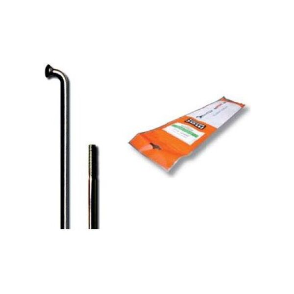 Cn Spoke Szprychy CNSPOKE STD14 2.0-2.0-2.0 stal nierdzewna 230mm czarne + nyple 144szt. - CN-STD230C