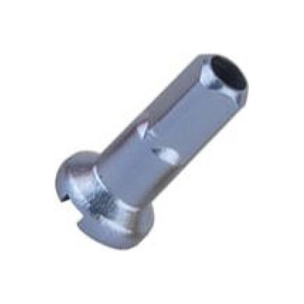 Cn Spoke Nyple AN12 12mm aluminiowe srebrne 144szt.