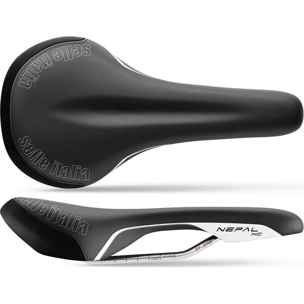 Selle Italia Siodło NEPAL TI S (id match - S1) Ti 316 Tube 7 Fibra-tek Czarne (SIT-028AC01AKC002)